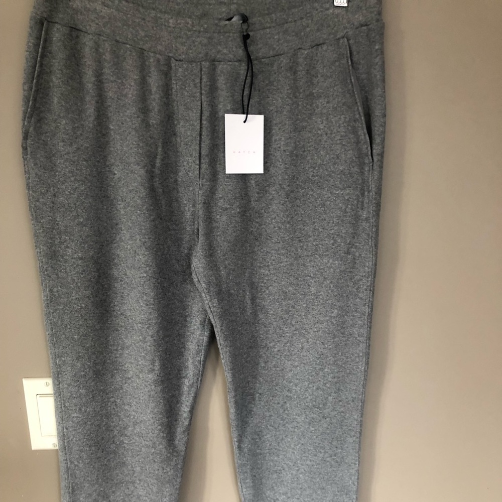 Maternity HATCH The Relaxed Trouser - GREY